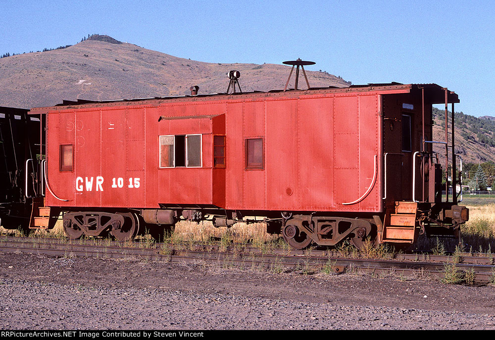 Great Western Rly caboose #1015